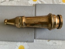 Brass Fireman’s Hose Nozzle