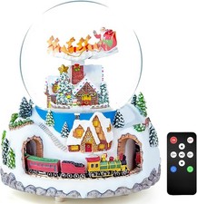 Christmas Music Box Snow Globe