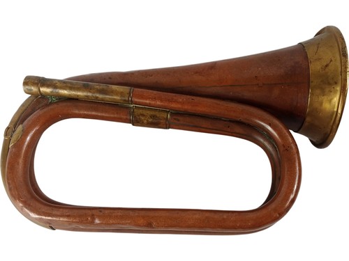 Vintage brass and copper - vintage, bugle