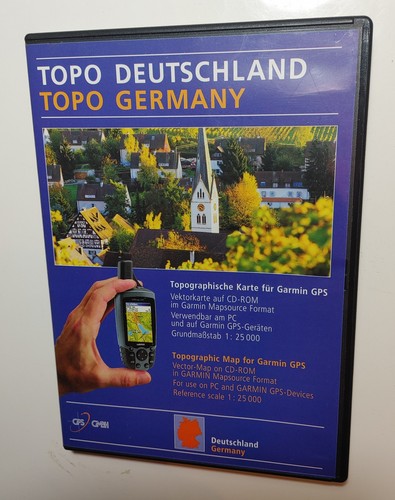 Topo germany for - garmin, gps