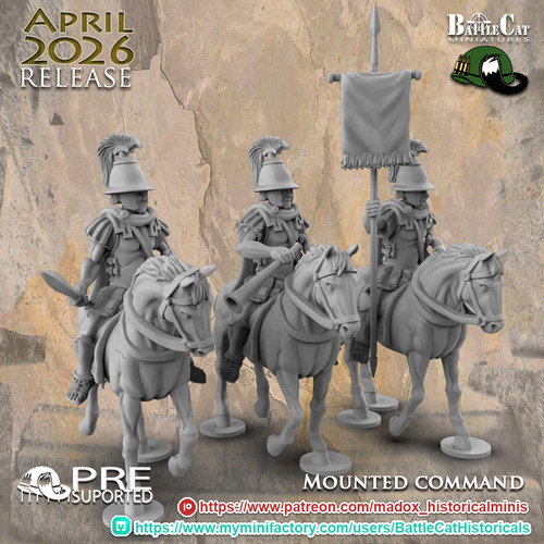 28mm macedonian command group - ,