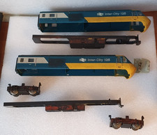 Hornby InterCity 125 HST Class 43 power car bodies Chassis underframes Bogies