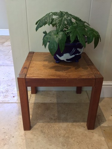 Vintage teak couch coffee - teak, couch/coffee/side