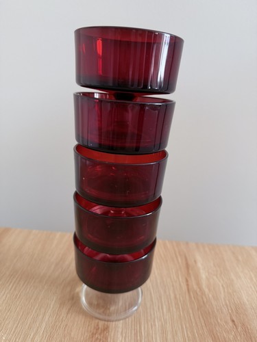 1970s luminarc cavalier ruby - 1970s,