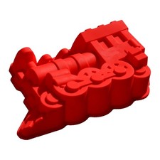 Train Shape Silicone Cake