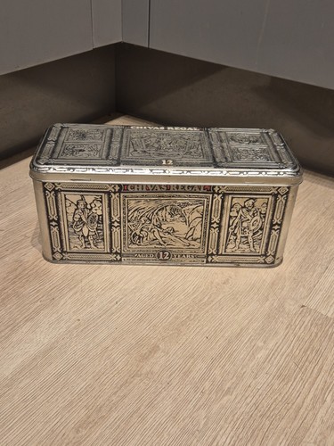 Vintage chivas regal tin - regal, box
