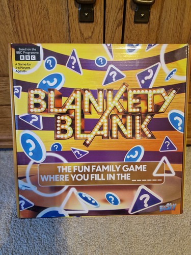 Blankety blank board game - tv,