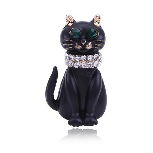 Cute kitten cat animal brooch - animal,