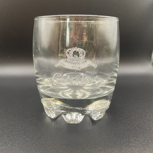 Crown royal whiskey glass low - royal,