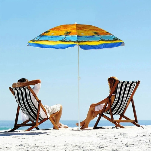 Beach parasol palm tree - beach,