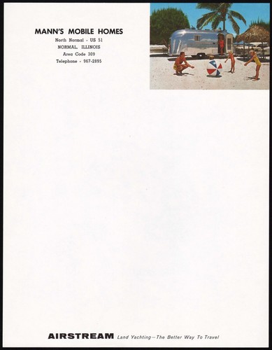 Vintage letterhead airstream - vintage,