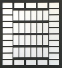 50 STANDARD SIZE CIGARETTE CARD MOUNT 24V/26H or 26V/24H Format - Wills Waterloo