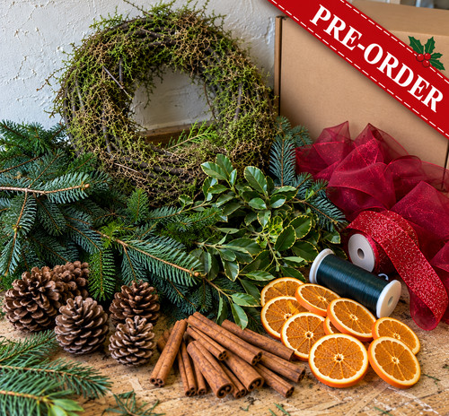 Diy fresh christmas wreath - fresh,