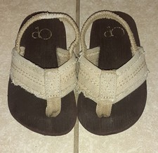 Toddler Baby Boy or Girl 6-7 Sling Back Sandal with Strap Shoes OP Ocean Pacific