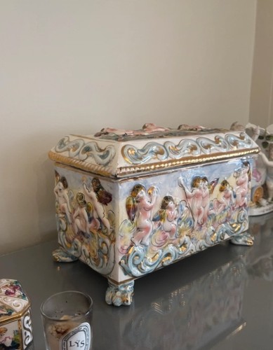 Antique 50yrs capodimonte - antique,