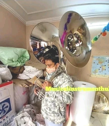Sousaphone double bells - double,