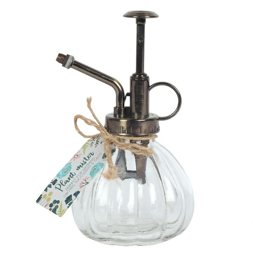 Vintage glass plant mister - plant,