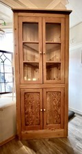Tall Pitch Pine Vintage Corner