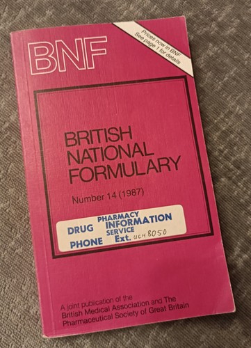 Bnf british national formulary - british,