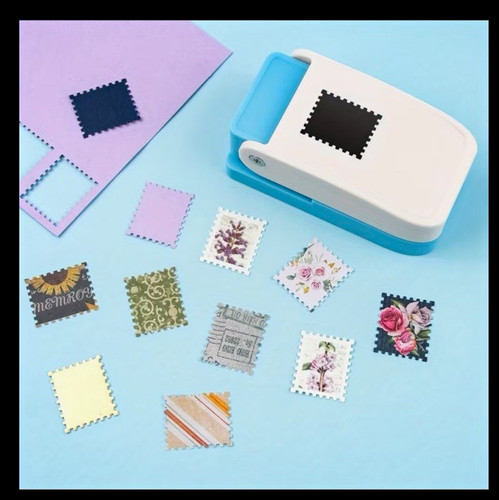 Postage stamp edge paper punch - edge,