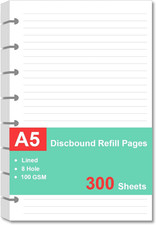 Junior Size Refills Paper, A5