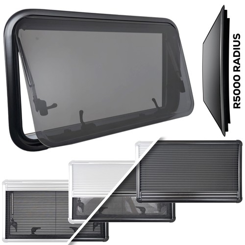 Camper van windows - van, curved