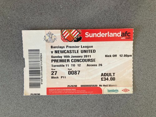Sunderland newcastle united - newcastle,