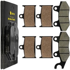 Front And Rear Brake Pads for
