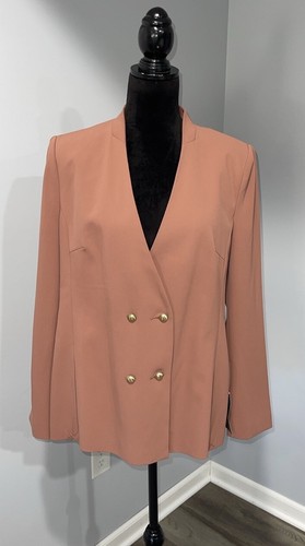Zara double breasted blazer - double-breasted,