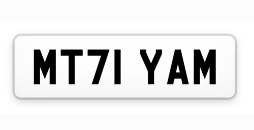 Registration number mt71 - , yam