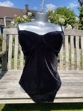 Ann Summers Sexy  Bunny Girl Velvet Body Black size 20-22