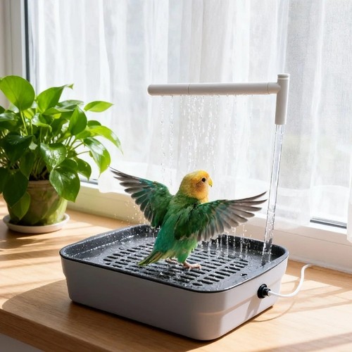 Parrot shower daily use - -,