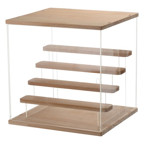 Acrylic display case with led - case,