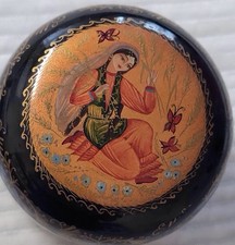 Vintage Russian Lacquer Box