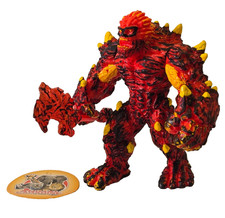 Lava golem monster figure - monster,