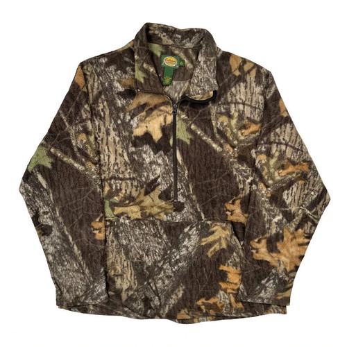 Cabelas camo fleece xl - camo,