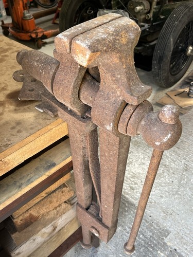Antique blacksmith leg - antique, blacksmith’s