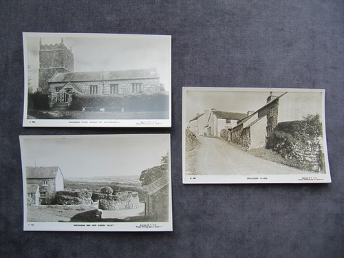 Old postcards warleggan - old,