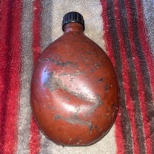 1940s WWII Germany Military Water Flask Canteen Bottle
