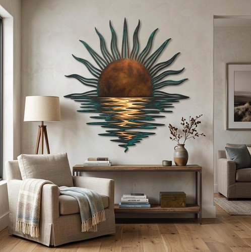 Coastal sunset metal - coastal,