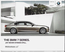 BMW 7-Series F01 2010-11 UK Market Brochure 730 740 750 760 L SE M Sport FAIR