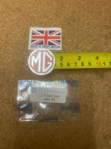Badge nos british - mg,