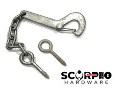 Field gate safety chain - field,