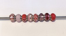 Lovelinks Glass Bead Set (Red) Beads May Vary to Picture