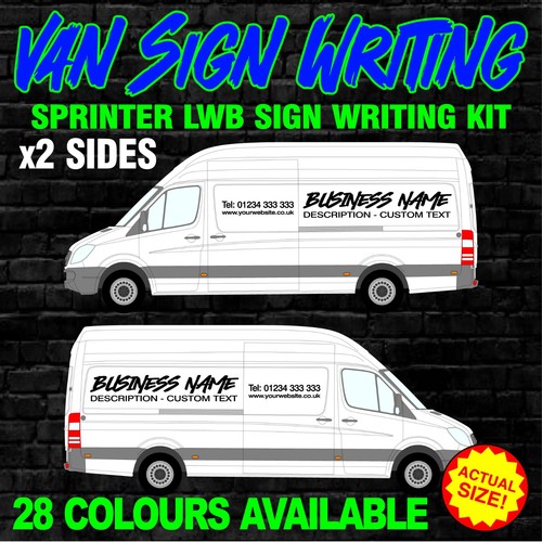 Fits mercedes sprinter sign - mercedes,