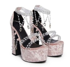 HOLY REVELATION PLATFORM HEELS