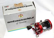 ABU AMBASSADEUR 7000 SEA fishing multiplier vintage fishing reel+BOX  V/F (AB126
