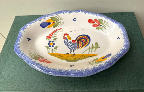 Quimper hand painted ceramic - quimper,