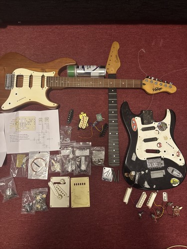 Guitar parts job lot spares - job,