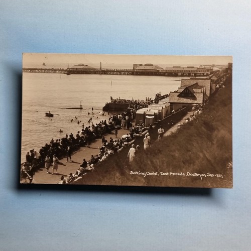 Clacton sea postcard c1910 - on,
